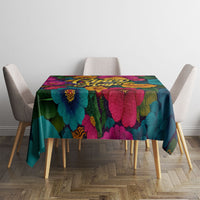 Cinco De Mayo Tablecloth Mariachi Dancer - Vibrant Mexican Floral Fiesta Guitar Folk Art