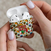 Cinco De Mayo AirPods Case Lucha Libre Wrestler - Pop Art Comic Style Mexican Fiesta Taco