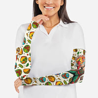 Cinco De Mayo Arm Sleeves Lucha Libre Wrestler - Pop Art Comic Style Mexican Fiesta Taco