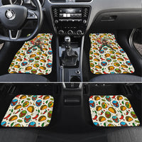 Cinco De Mayo Car Mats Lucha Libre Wrestler - Pop Art Comic Style Mexican Fiesta Taco