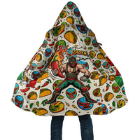 Cinco De Mayo Cloak Lucha Libre Wrestler - Pop Art Comic Style Mexican Fiesta Taco