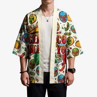 Cinco De Mayo Kimono Lucha Libre Wrestler - Pop Art Comic Style Mexican Fiesta Taco