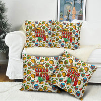 Cinco De Mayo Pillow Cover Lucha Libre Wrestler - Pop Art Comic Style Mexican Fiesta Taco