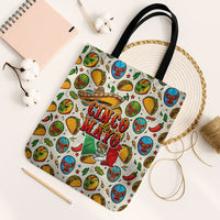 Cinco De Mayo Tote Bag Lucha Libre Wrestler - Pop Art Comic Style Mexican Fiesta Taco