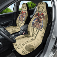 Double V Campaign Tuskegee Airmen Car Seat Cover Vintage Military Aviation P-51 Mustang World War II Art