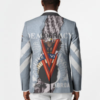 Double V Campaign American Democracy Blazer Military Buffalo Soldiers World War II Heritage Art