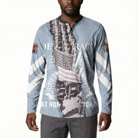Double V Campaign American Democracy Button Sweatshirt Military Buffalo Soldiers World War II Heritage Art