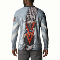 Double V Campaign American Democracy Button Sweatshirt Military Buffalo Soldiers World War II Heritage Art