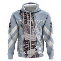 Double V Campaign American Democracy Hoodie Military Buffalo Soldiers World War II Heritage Art