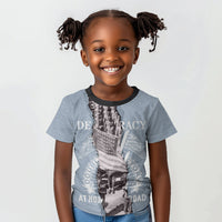 Double V Campaign American Democracy Kid T shirt Military Buffalo Soldiers World War II Heritage Art