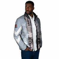 Double V Campaign American Democracy Padded Jacket Military Buffalo Soldiers World War II Heritage Art
