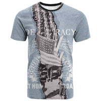 Double V Campaign American Democracy T shirt Military Buffalo Soldiers World War II Heritage Art