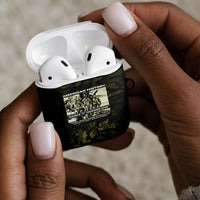 Double V Campaign American History 1942 AirPods Case Military Camouflage Tuskegee Airmen World War II
