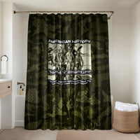 Double V Campaign American History 1942 Bathroom Set Military Camouflage Tuskegee Airmen World War II