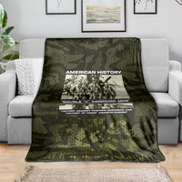 Double V Campaign American History 1942 Blanket Military Camouflage Tuskegee Airmen World War II