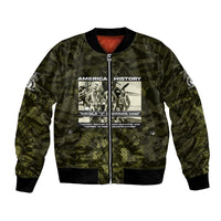 Double V Campaign American History 1942 Bomber Jacket Military Camouflage Tuskegee Airmen World War II