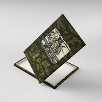 Double V Campaign American History 1942 Canvas Wall Art Military Camouflage Tuskegee Airmen World War II