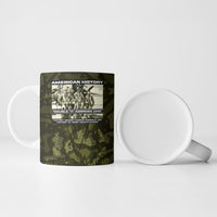 Double V Campaign American History 1942 Ceramic Mug Military Camouflage Tuskegee Airmen World War II