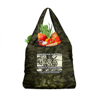 Double V Campaign American History 1942 Grocery Bag Military Camouflage Tuskegee Airmen World War II
