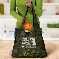 Double V Campaign American History 1942 Grocery Bag Military Camouflage Tuskegee Airmen World War II