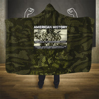 Double V Campaign American History 1942 Hooded Blanket Military Camouflage Tuskegee Airmen World War II