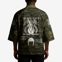 Double V Campaign American History 1942 Kimono Military Camouflage Tuskegee Airmen World War II