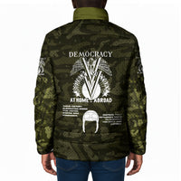 Double V Campaign American History 1942 Padded Jacket Military Camouflage Tuskegee Airmen World War II