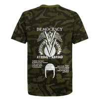 Double V Campaign American History 1942 Rugby Jersey Military Camouflage Tuskegee Airmen World War II