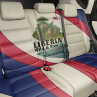 Liberia Wildlife Back Car Seat Cover with African Safari and Ocean Marine Life Design