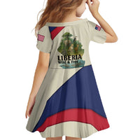 Liberia Wildlife Family Matching Off Shoulder Maxi Dress and Hawaiian Shirt with African Safari and Ocean Marine Life Design