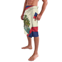 Liberia Wildlife Lavalava with African Safari and Ocean Marine Life Design