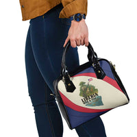 Liberia Wildlife Shoulder Handbag with African Safari and Ocean Marine Life Design
