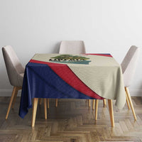 Liberia Wildlife Tablecloth with African Safari and Ocean Marine Life Design