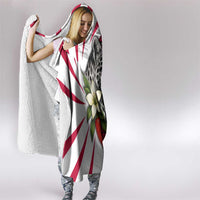 Liberia Hooded Blanket with Leopard Head, White Lily, and Red Chili Tribal Design - Wonder Print Shop