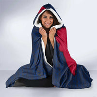 Liberia Lone Stars Rise Football Hooded Blanket with Map Graphic and National Flag Design
