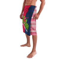 Liberia Lone Stars Rise Football Lavalava with Map Graphic and National Flag Design