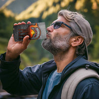 Bahrain Desert Camel 4 in 1 Can Cooler Tumbler with Sunset Glow and Starry Sky