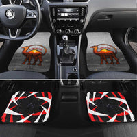 Bahrain Desert Camel Car Mats with Sunset Glow and Starry Sky