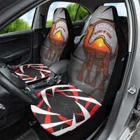 Bahrain Desert Camel Car Seat Cover with Sunset Glow and Starry Sky