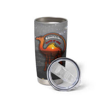 Bahrain Desert Camel Tumbler Cup with Sunset Glow and Starry Sky