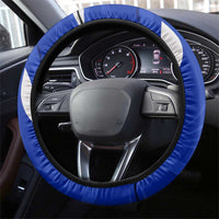 Malaysian Tiger and National Flag Steering Wheel Cover with Royal Gold and Blue Design