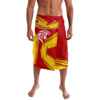 Malaysia Football Lavalava with Roaring Tiger and Red Yellow National Colors