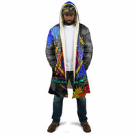 Prince Hall Freemasonry Cloak Colorful Graffiti Paint Splatter On Urban Stone Wall