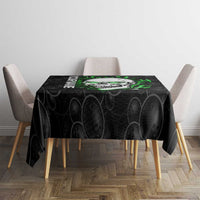 Personalized Skull Bowling Tablecloth Green Flame Skull - Wonder Print Shop