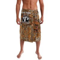 Custom Deer Hunting Lavalava Big Game Camo Forest Design and Skeleton Archer - Wonder Print Shop