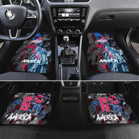 4th of July Graffiti Car Mats with Statue of Liberty and American Independence Street Art Design - Wonder Print Shop