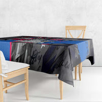 4th of July Graffiti Tablecloth with Statue of Liberty and American Independence Street Art Design - Wonder Print Shop