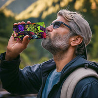 Graffiti Hip Hop 4 in 1 Can Cooler Tumbler with Neon Bear and Street Artist Panda Design - Wonder Print Shop