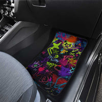 Graffiti Hip Hop Car Mats with Neon Bear and Street Artist Panda Design - Wonder Print Shop