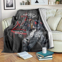 Rap Star Streetwear Blanket with Graffiti Lettering and Hip Hop - Wonder Print Shop